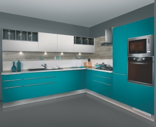 Beautiful Glossy Modular Kitchen Designs