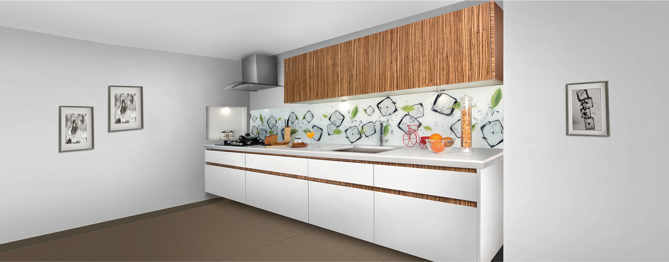 Sleek Modular Kitchen Gallery