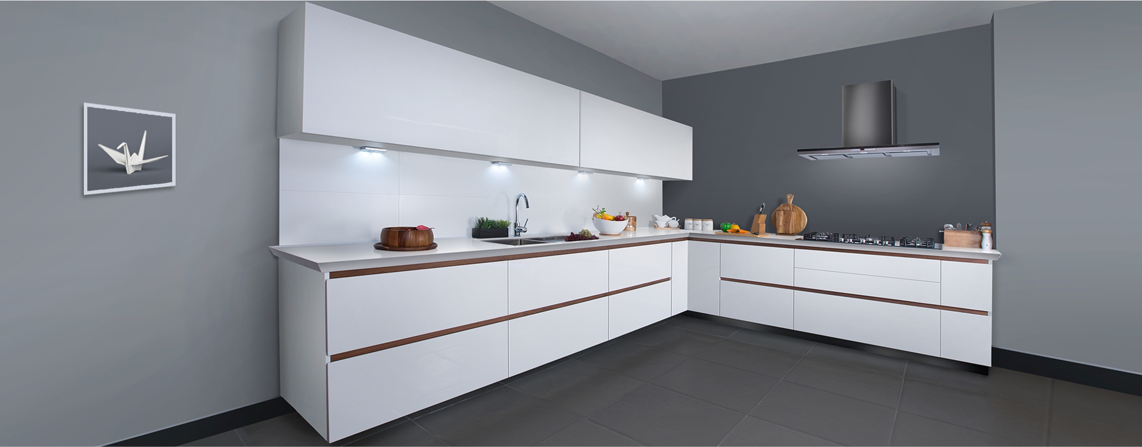 Select from wide range of sleek kitchen designs